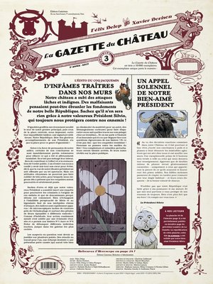 cover image of Le Château des Animaux (Tome 3) --La Gazette du Château